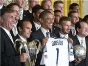 Bóng đá anh, ngoại hạng anh, lịch thi đấu euro 2012, Tổng thống Mỹ vinh danh chiến công của David Beckham và đồng đội
